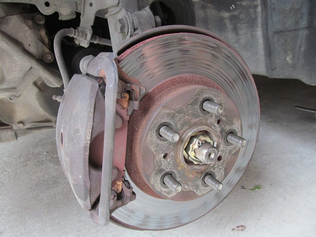 2017-2022 Mazda CX-5 Front Left Brake Rotor and Caliper