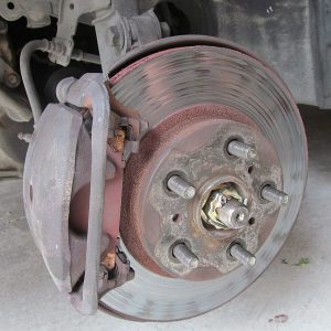 2017-2022 Mazda CX-5 Front Left Brake Rotor and Caliper